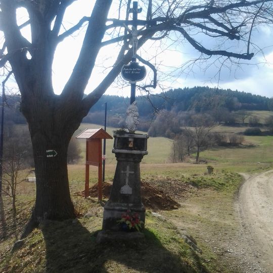 Kříž na rozcestí nad Čímicemi