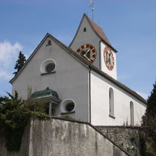 Reformed church with rectory