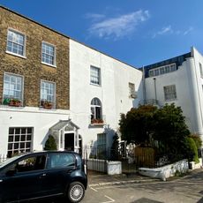 Numbers 1 To 4 And Attached Railings