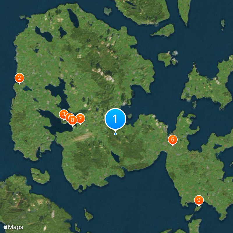 Mainland Map