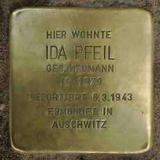 Stolperstein en memoria de Ida Pfeil