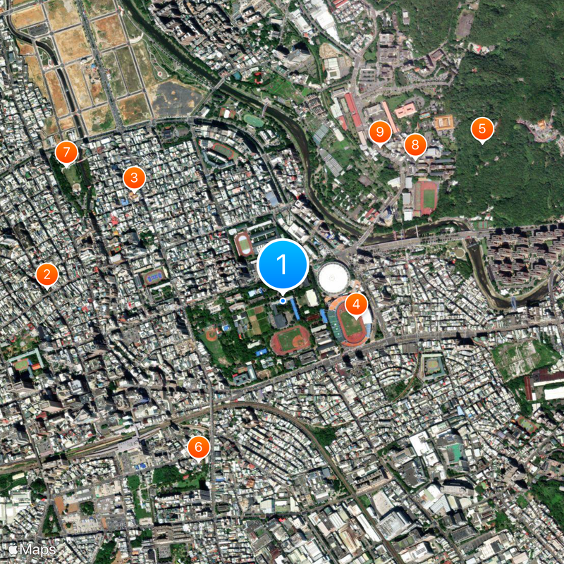 The Affiliated Taoyuan Agricultural & Industrial Senior High School of National Taipei University of Technology Map