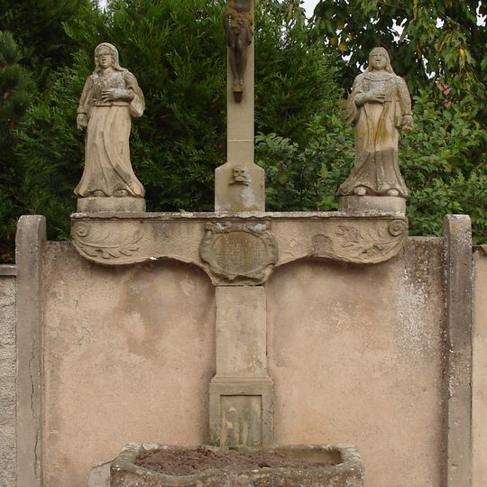 Croix datée de 1739 de Huttenheim