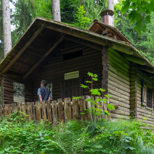 Holzfällerhütte