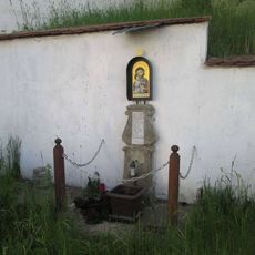 Obrázek u kostela v Dýšině