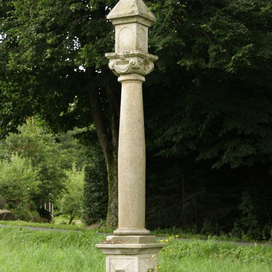 Column shrine in Cikháj