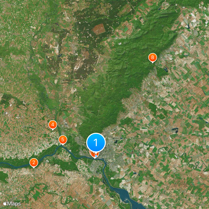 Bratislava Region Map
