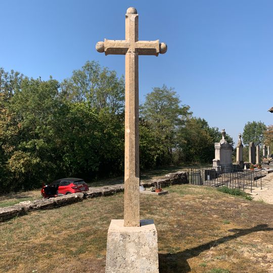 Cemetery cross of Brénaz