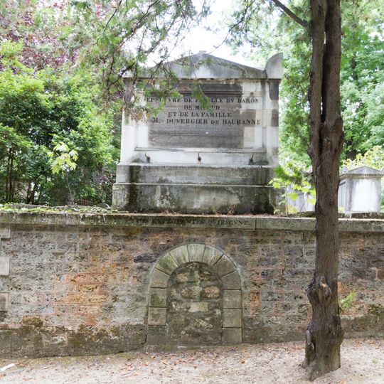 Grave of Duvergier de Hauranne