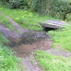 Lávka přes Podlipský potok u Podlpí