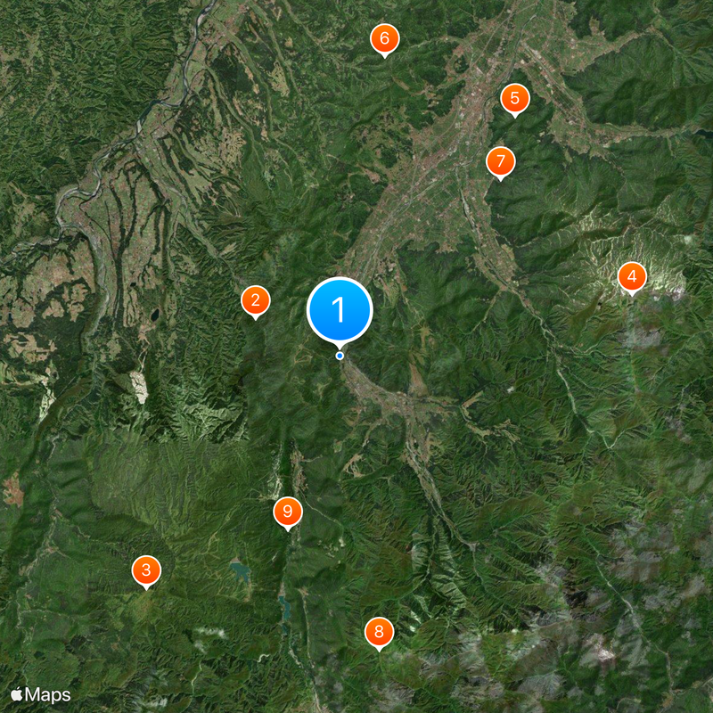 Gala-Yuzawa Station Map