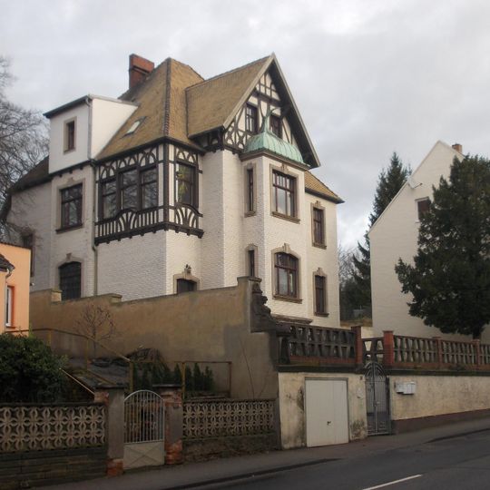 Villa und Eingangspforte Leipziger Straße 37