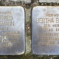Stolperstein dedicated to Siegfried Heynemann