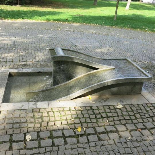Fontána 2 v Městských sadech v Ústí nad Labem