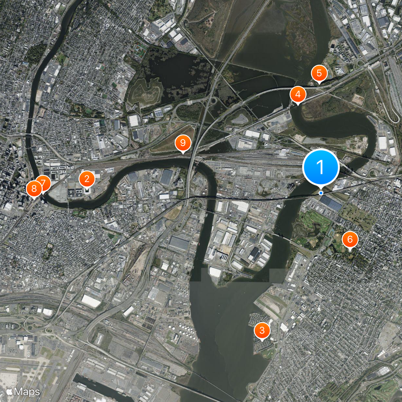 Pulaski Skyway Carte