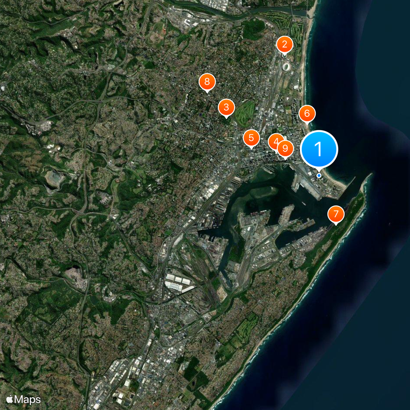 UShaka Marine World Carte