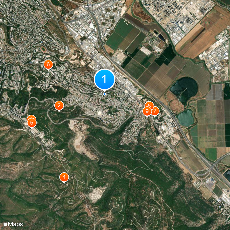 Nesher Map