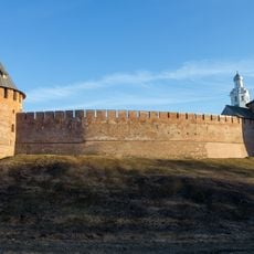 Прясло стены между Фёдоровской и Митрополичьей башнями (Великий Новгород)