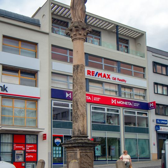 Column of Saint Anthony in Ústí nad Labem