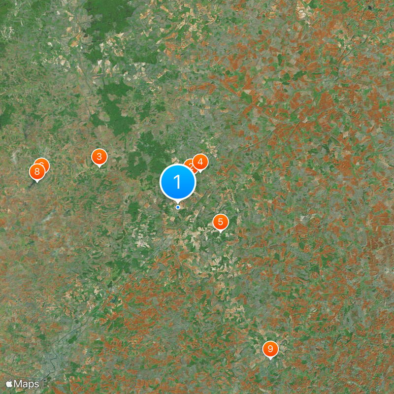 Spasskoye-Lutovinovo Map