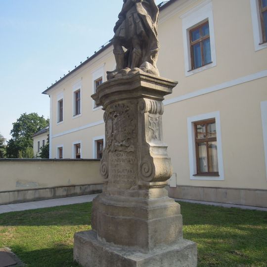 Statue of Saint Florian in Odry