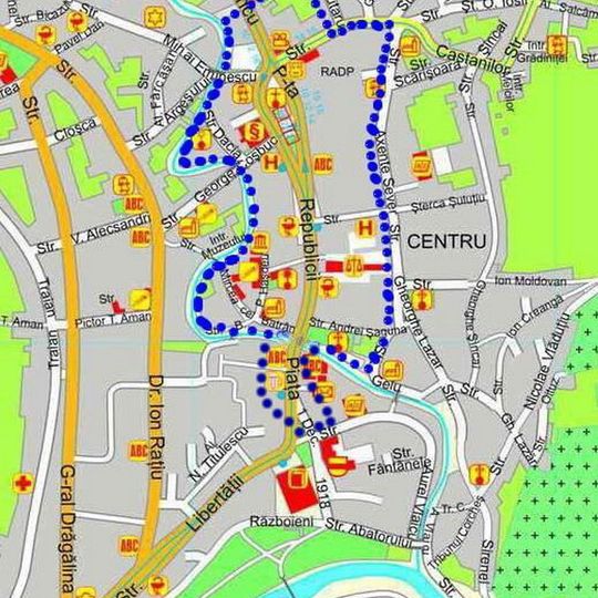 Ansamblul urban central din Turda