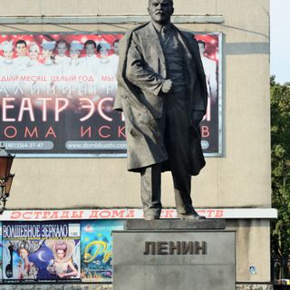 Statue of Lenin in Kaliningrad