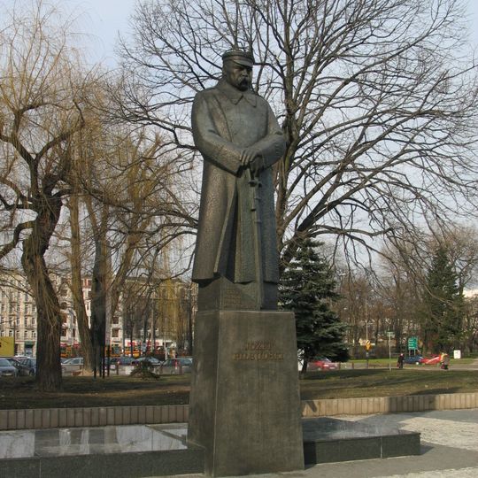 Józef Piłsudski Monument in Łódź