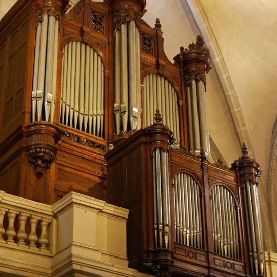 Partie instrumentale de l'orgue à Lunel