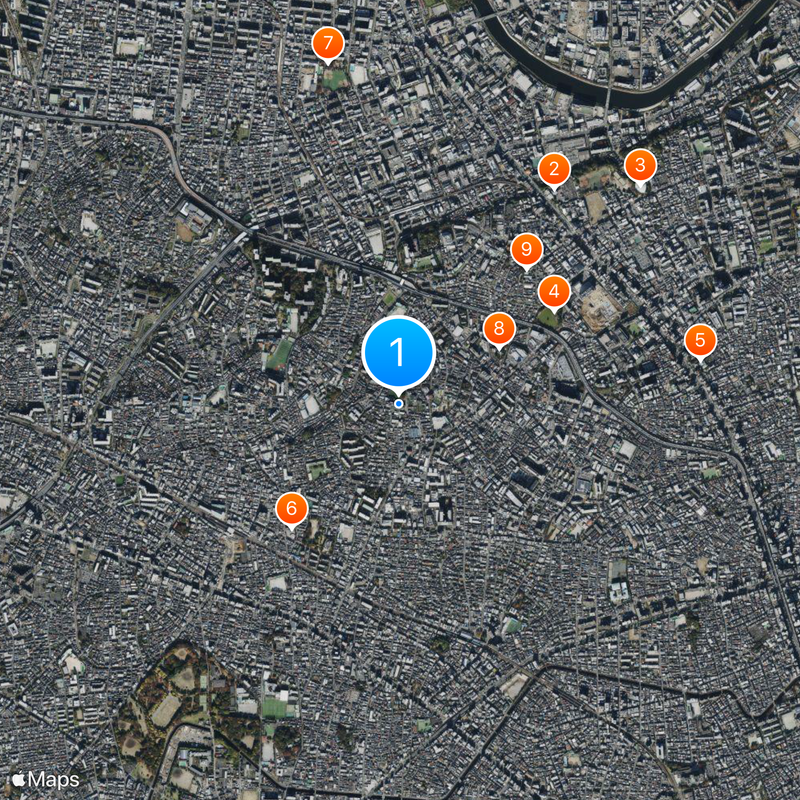 Shukutoku Junior High School;Shukutoku High School Map