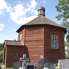 Kaplica cmentarna, drewn.