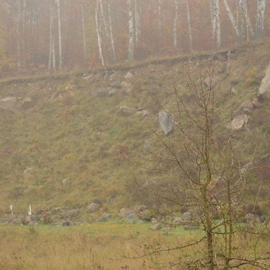Naturdenkmal Blockpackung bei Ausbau „Sperlingsherberge“ in Groß-Ziethen