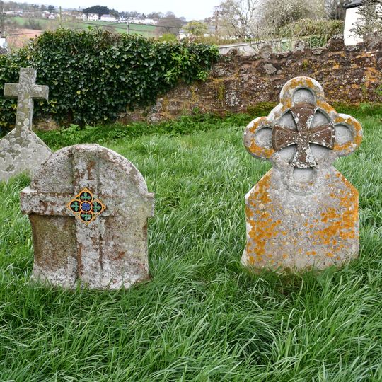 Pair Of Mayne Headstones About 24 Metres North Of The West Tower Of The Church Of St Andrew