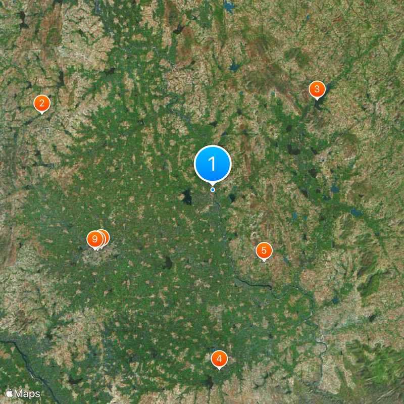 Maddur Tiffany's Map