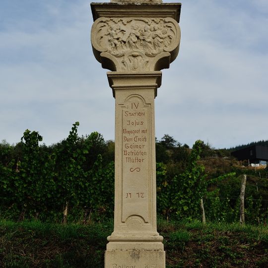 4. Station des Kreuzwegs in Schönberg am Kamp