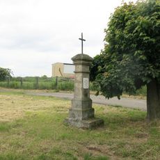 Kříž na rohu ulic Jatecké a Stránecké ve Mšeně