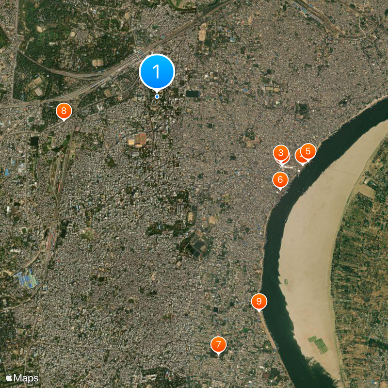 Mahatma Gandhi Kashi Vidyapeeth Map