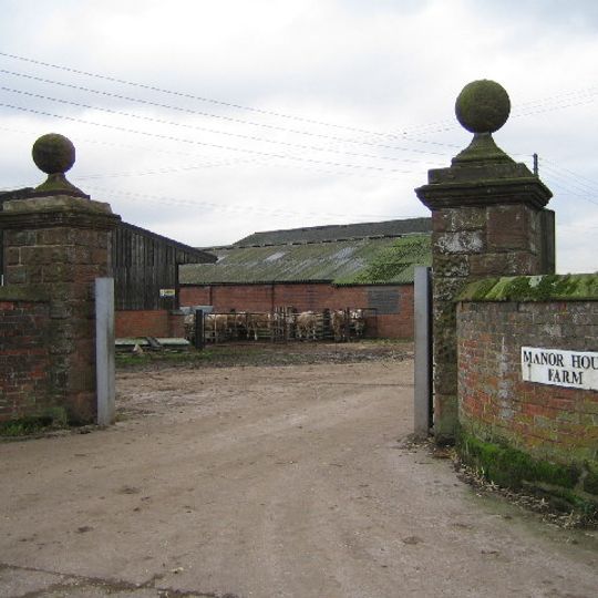 Gate Pier, East Side Of Entrance To Manor House Farm