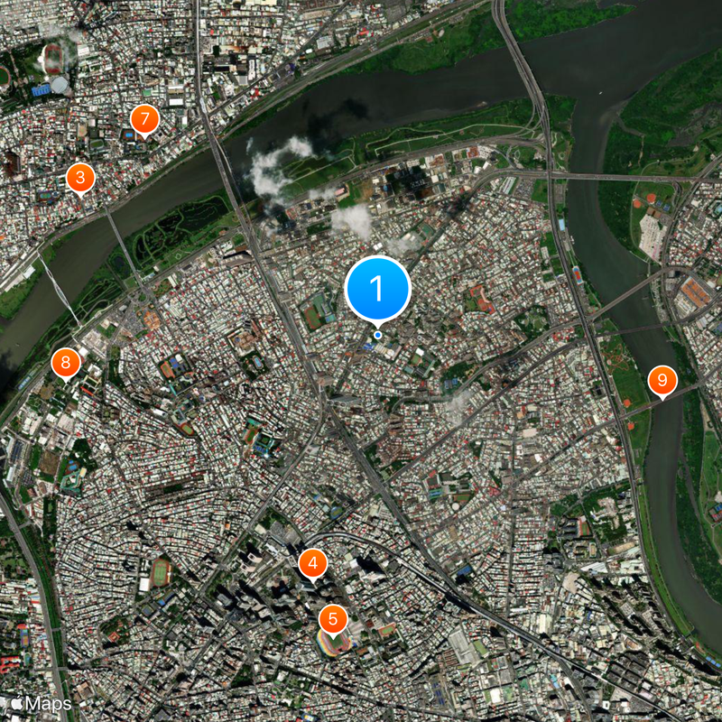 New Taipei City Council Karte