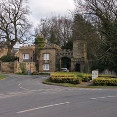 West Lodge And Screen Walls To Cave Castle