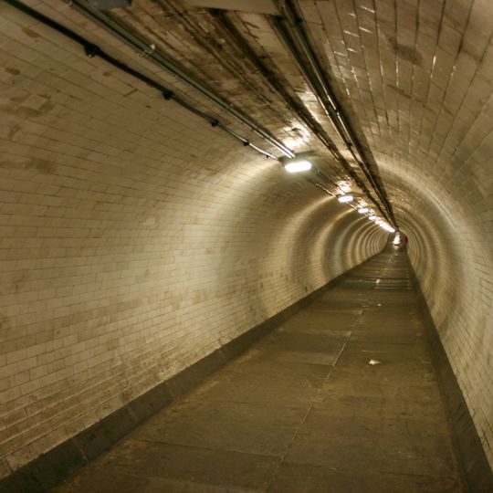 Tunel pieszy w Greenwich