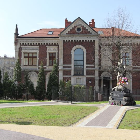 Plebania przy katedrze pw. Wniebowzięcia NMP, Kościelna 1A w Sosnowcu