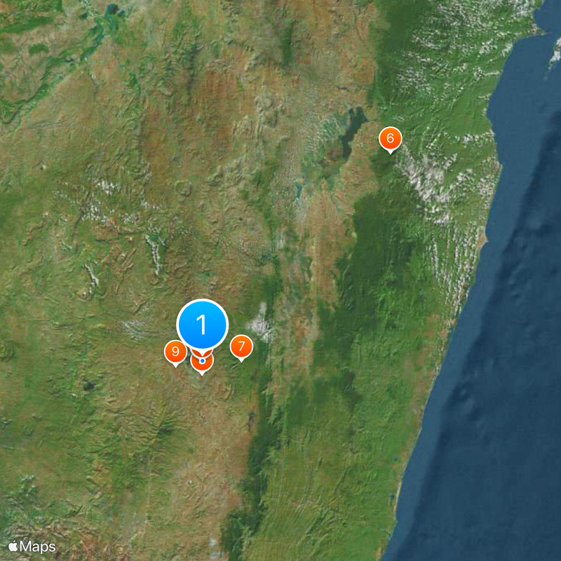 Rova of Antananarivo Map