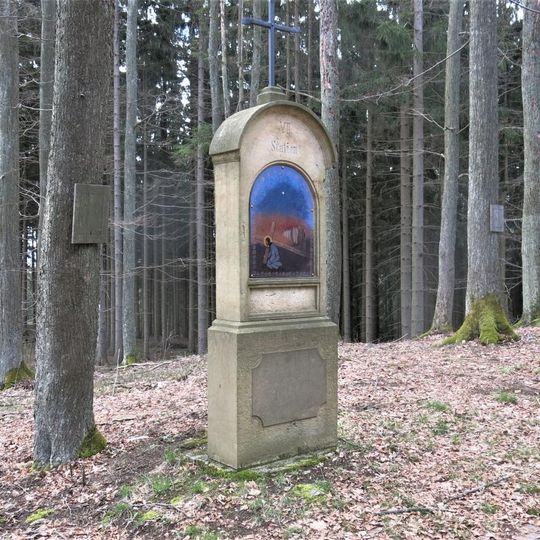 Kaplička VII. zastavení křížové cesty na vrchu Jáchym