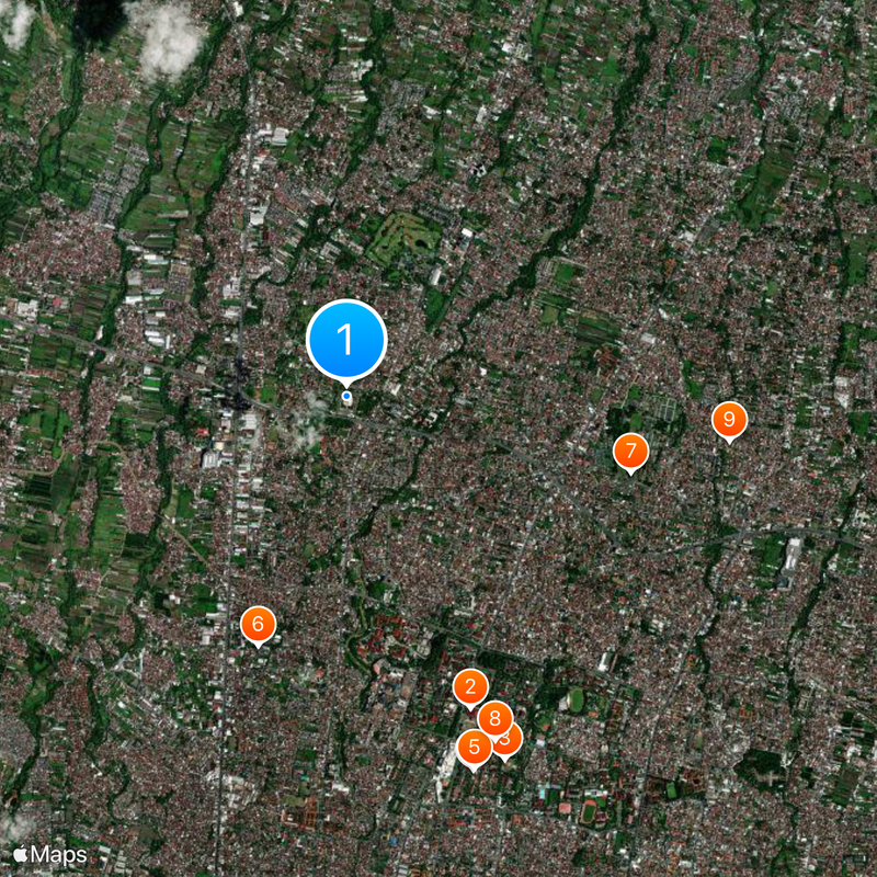 Monument Yogya Kembali Mapa