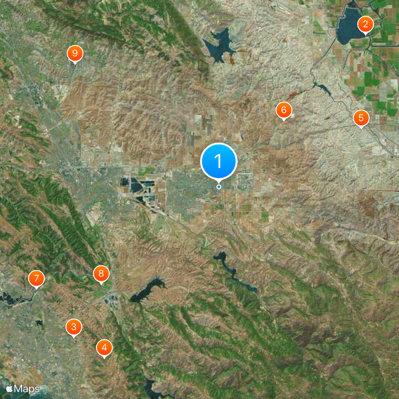 Centennial Light Map