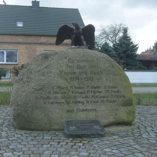 Kriegerdenkmal Guteborn