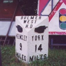 Mile Post Approximately 100 Metres East Of Junction With Yearsley Road