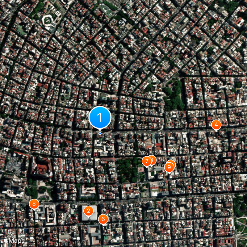 El Ateneo Grand Splendid Mappa