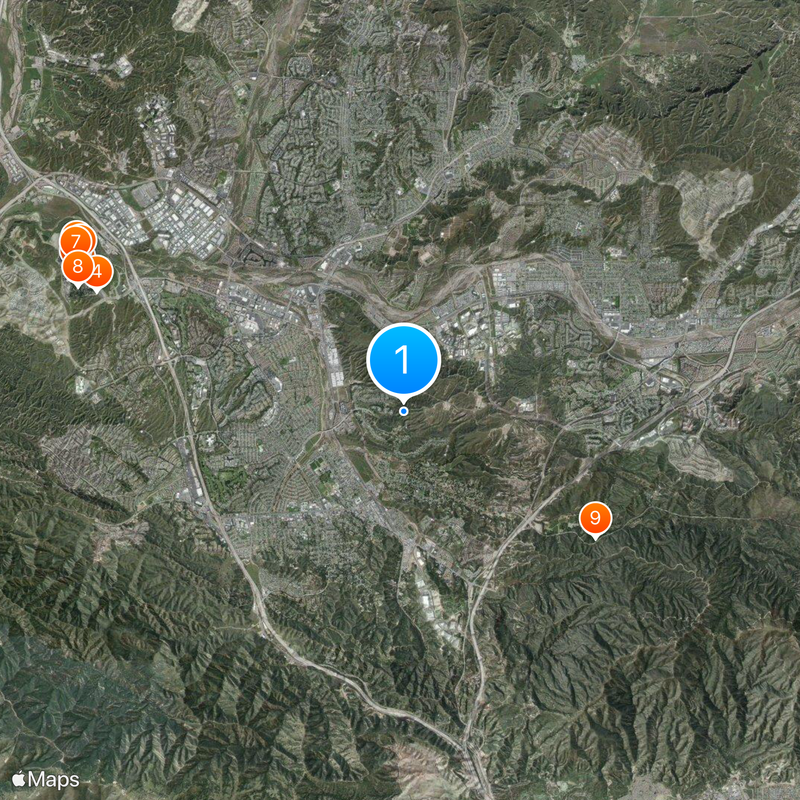 Santa Clarita Valley Map